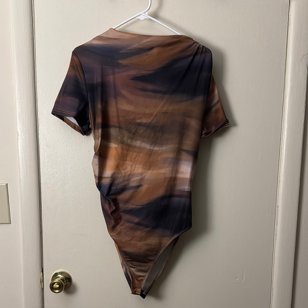 Stylish Brown and Black Women's Top